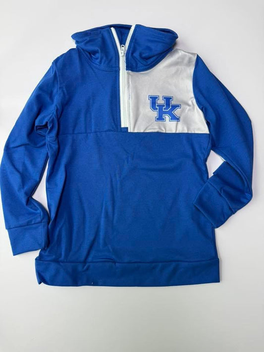 Blue pullover
