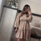 Floral mini dress