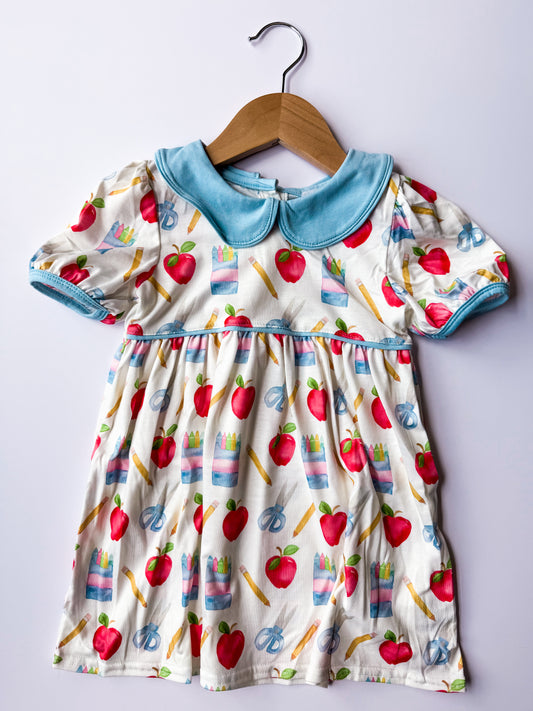Apple/Pencil dress