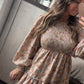 Floral mini dress