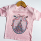 Pink castle tee