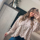 Floral babydoll top