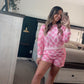 Pink checkered set