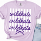 Wildkats bow tee