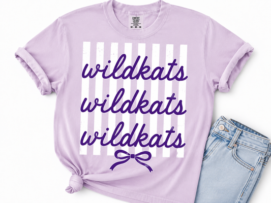 Wildkats bow tee