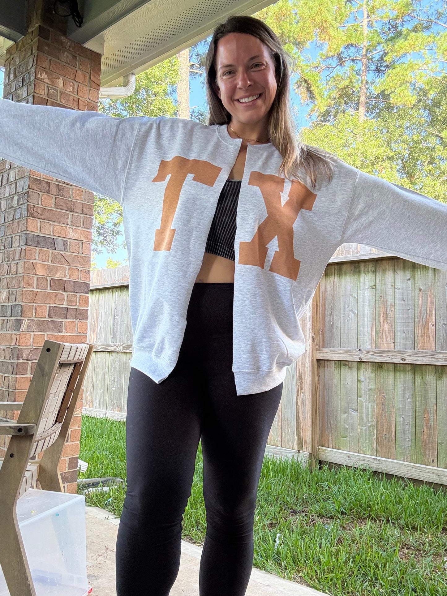 TX cardigan