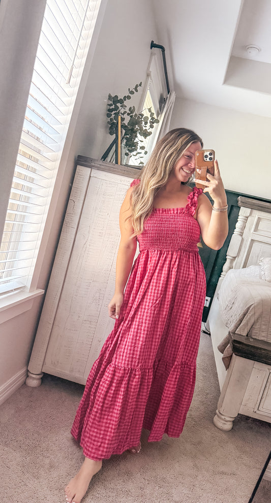 Gingham dress