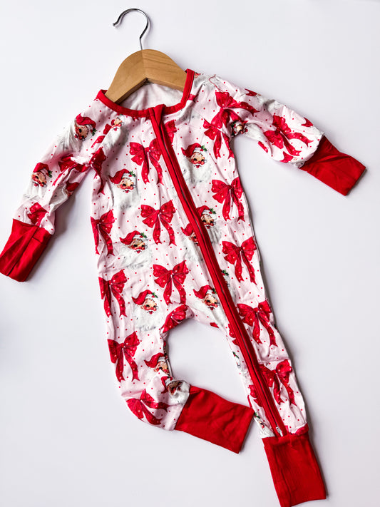 Santa bow sleeper