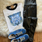 Vintage wildcat ringer tee