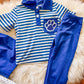 Go big blue pants set