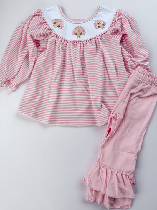 Pink turkey set
