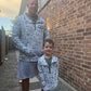 Grey camo pullover