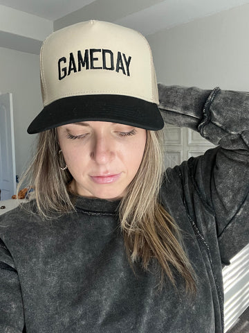 Game day trucker hat