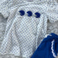 Blue dotted set