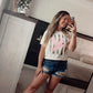 Blush flyaway tee 🩷