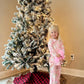 Pink santa fur jammies