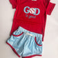 God is good baseball set (A3)