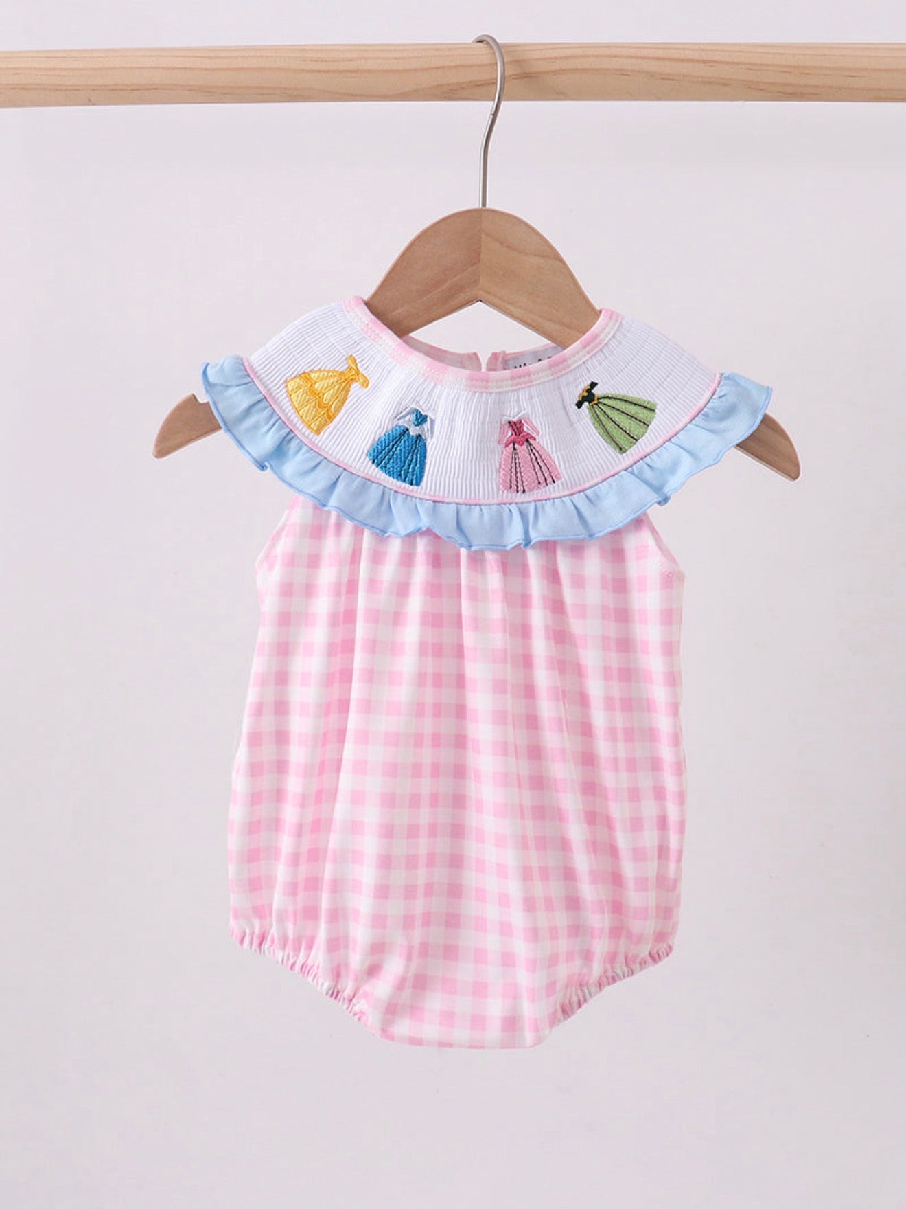 Smocked princess bubble