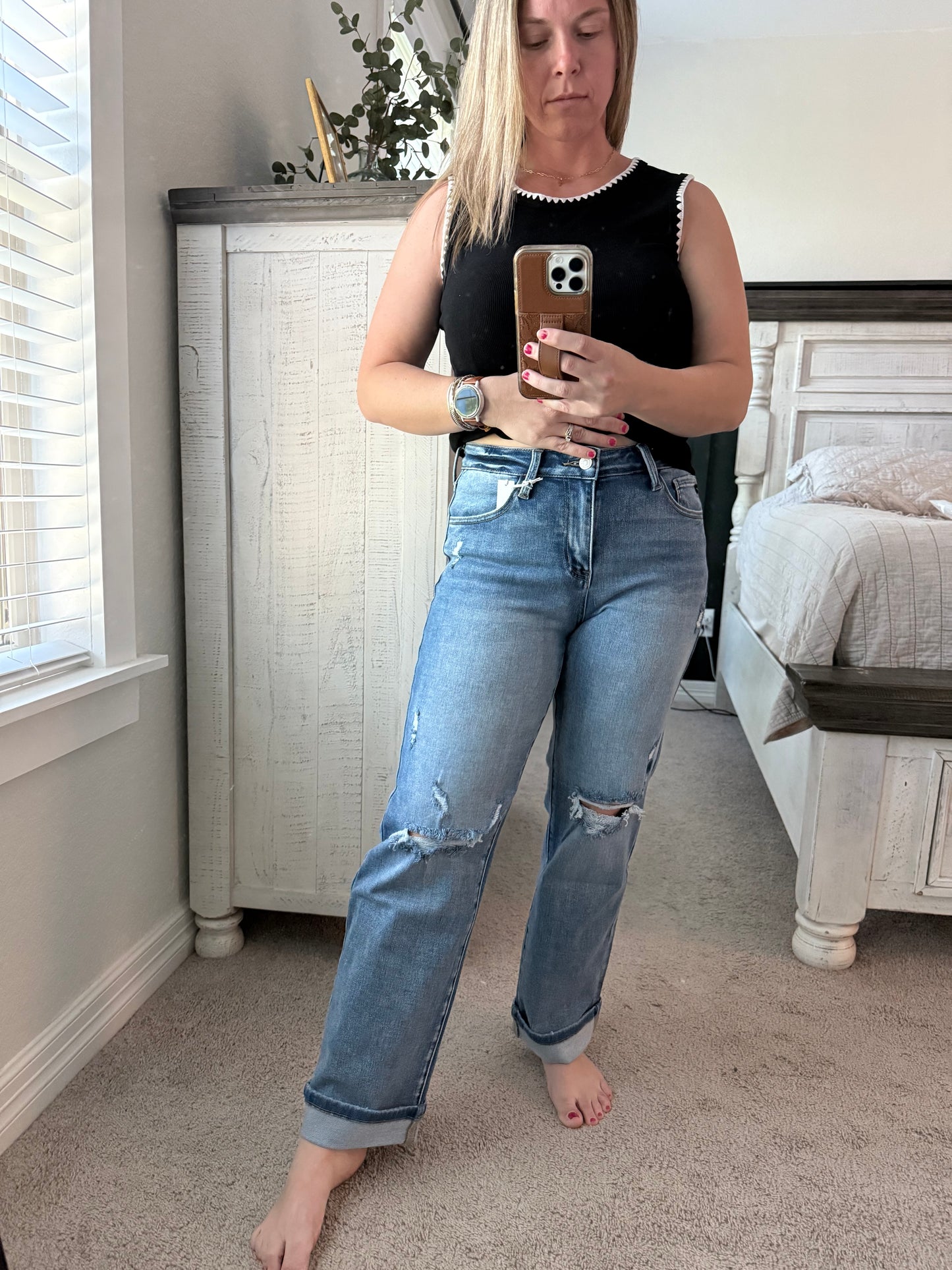 Kancan mid rise jeans