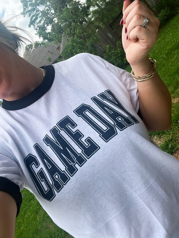 GAME DAY ringer tee