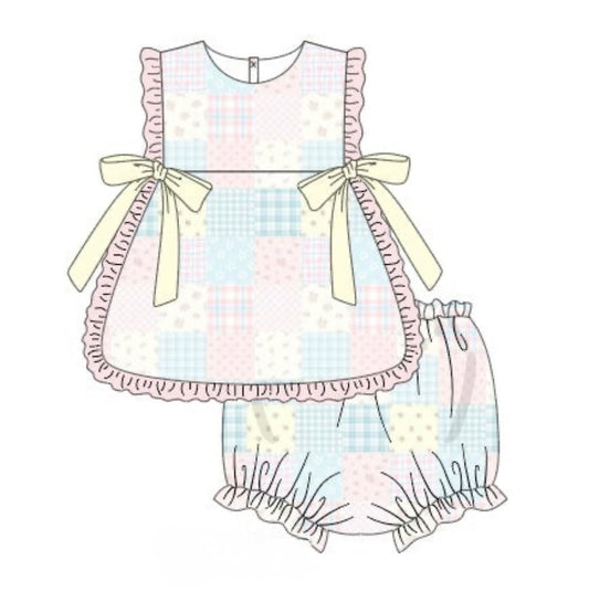 Patchwork bloomer set