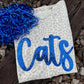 Cats sequins tee