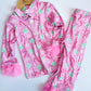 Pink candy fur jammies