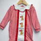 Red puppy dress