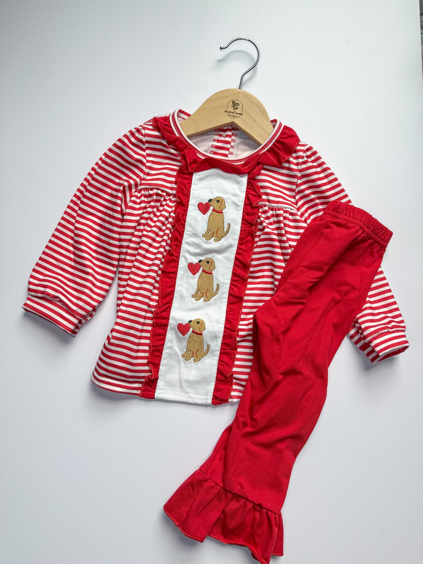 Red puppy set