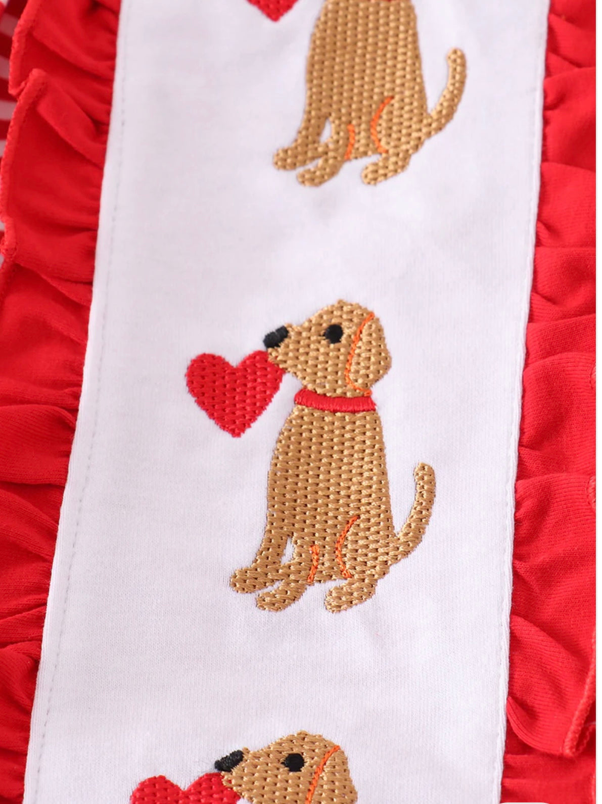 Red puppy set