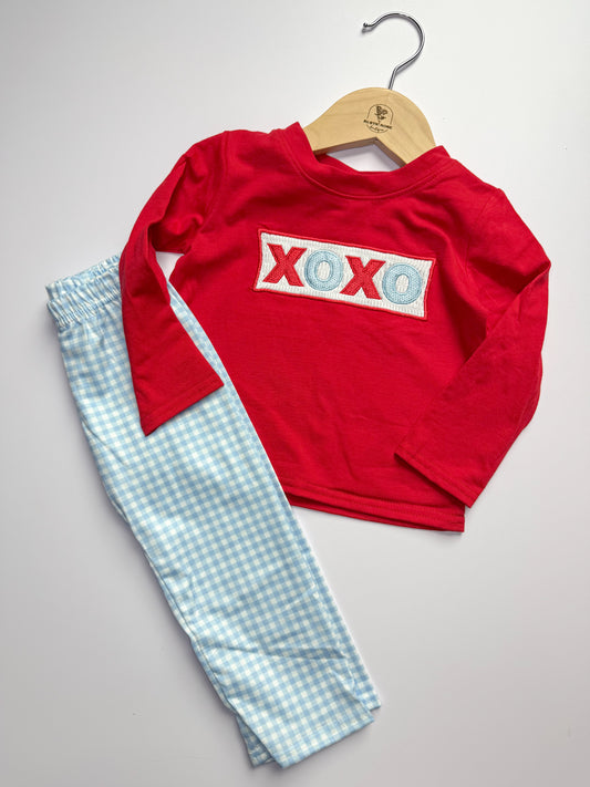XOXO smocked set