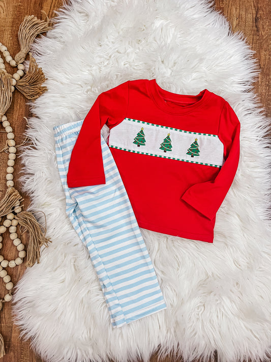 Green tree set