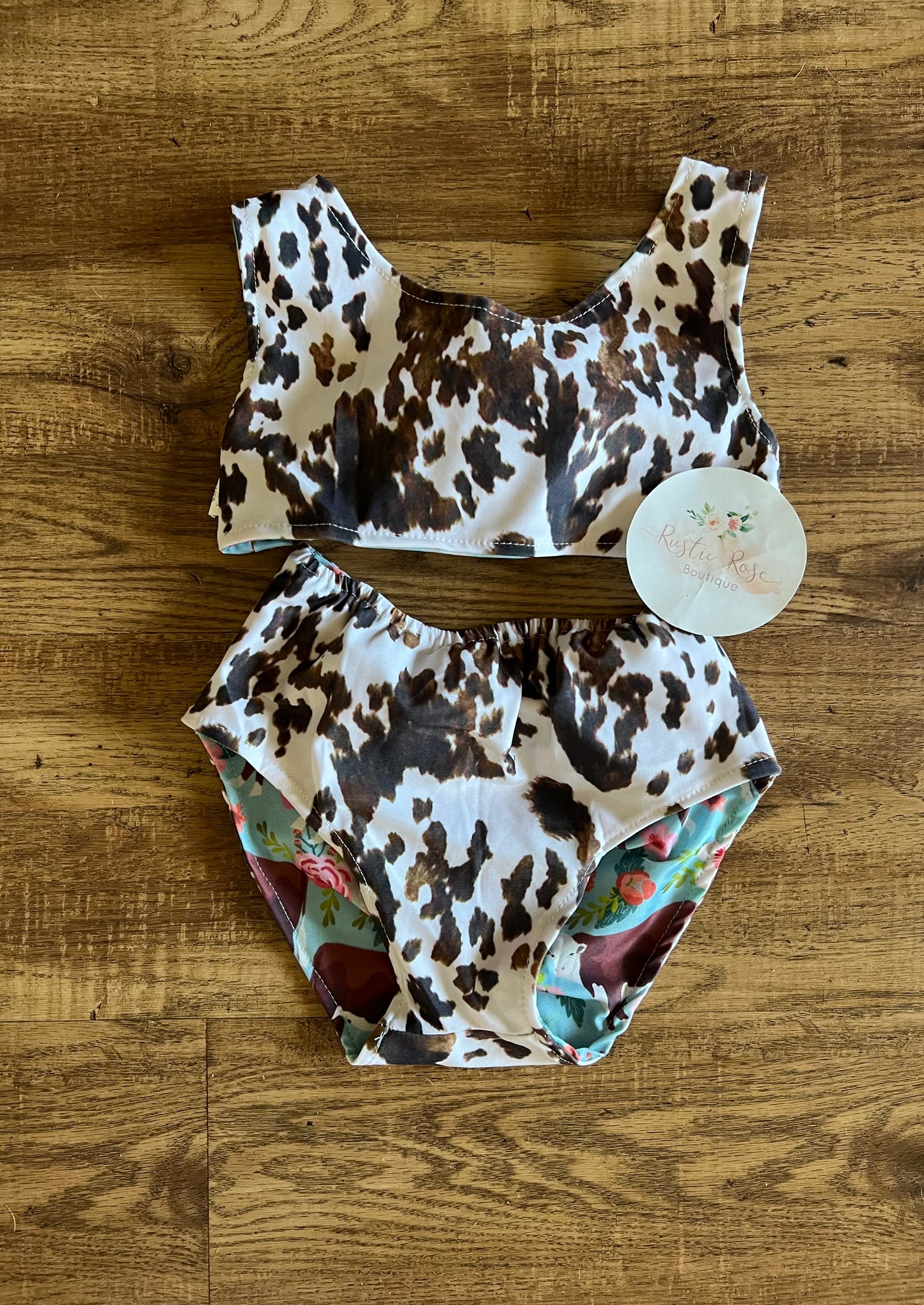 Reversible cow swim