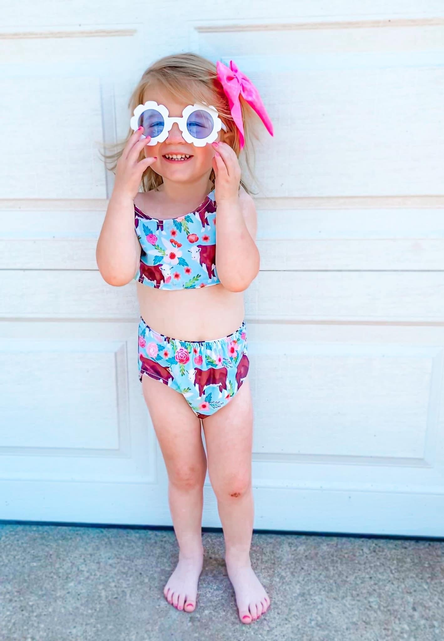 Reversible cow swim