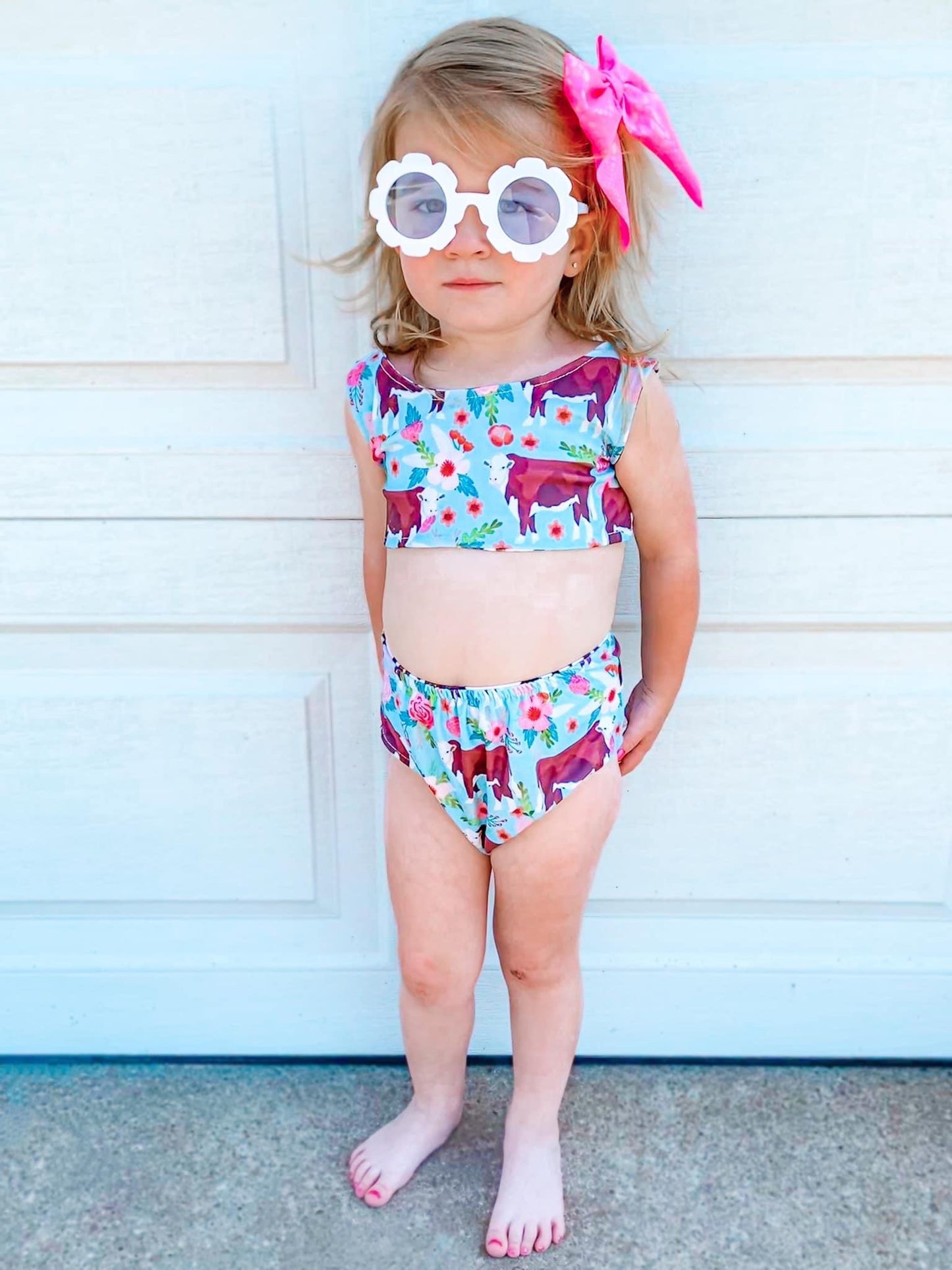 Reversible cow swim