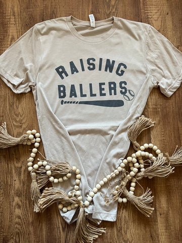 Raising ballers tee