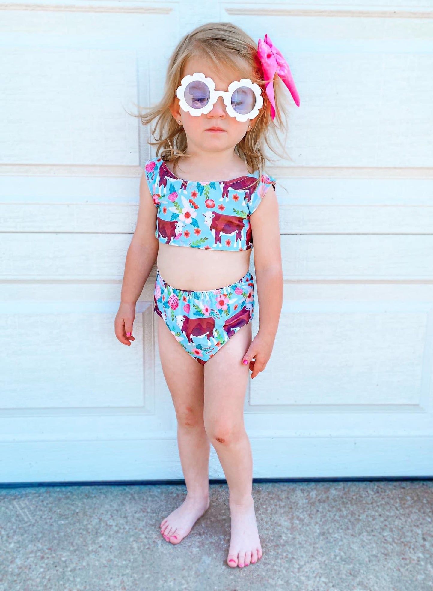 Reversible cow swim