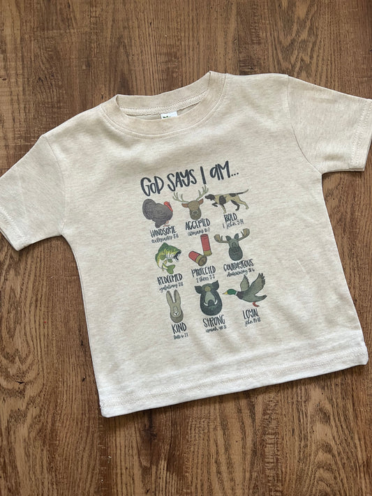 Wildlife god says I am tee