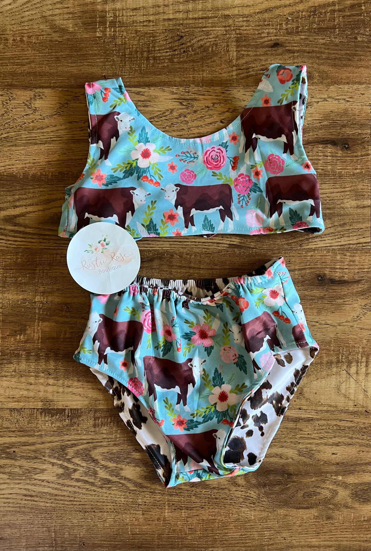Reversible cow swim